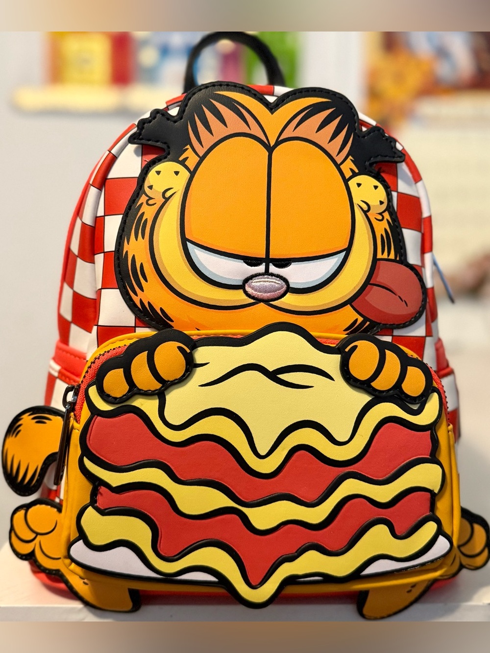 Loungefly Mini Backpack - Nickelodeon Garfield loves lasagna